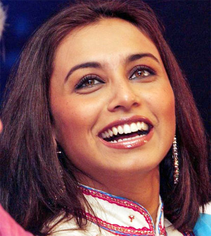 Rani Mukherjee at the launch of the airline safety manual in Braille