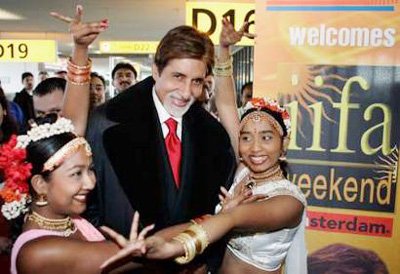 Amitabh Bachchan in Netherlands to announce IIFA awards