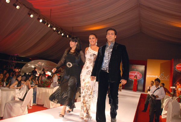 Anna Singh, Lara Dutta, Salman Khan