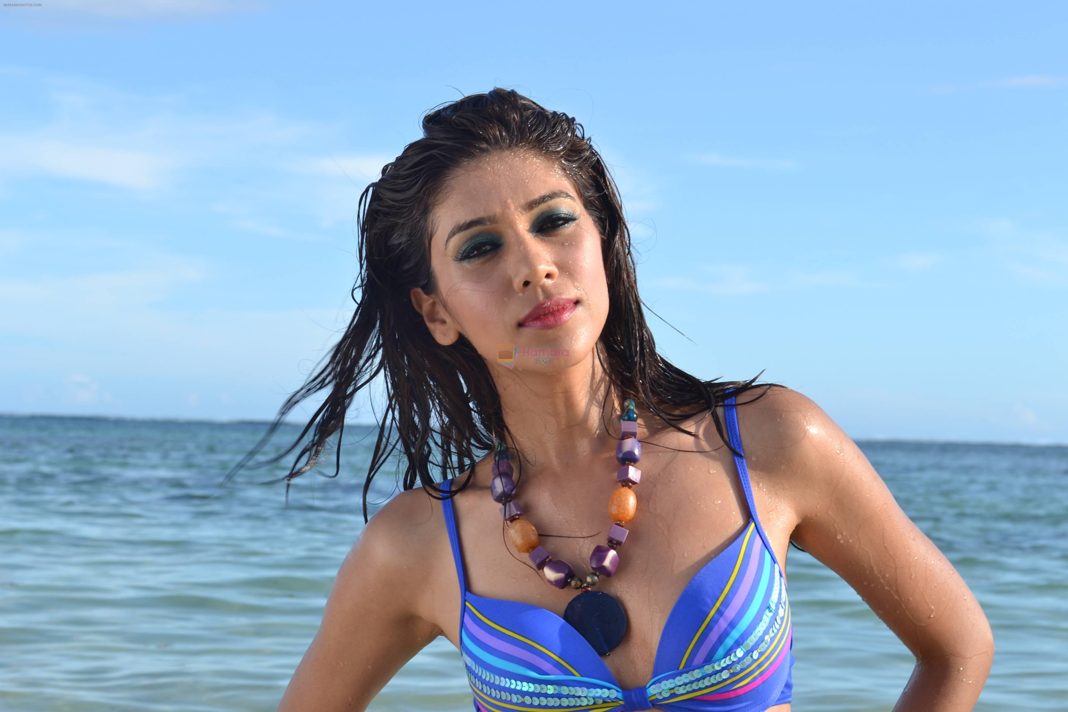 Archana Vadnerkar in movie still featuring Bikini Shoot for Super Model 
