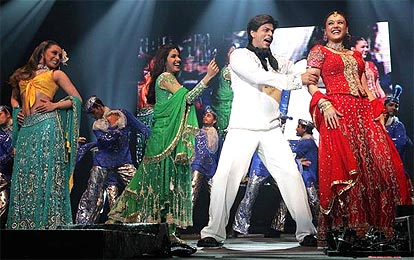 Shahrukh Khan with Preity Zinta