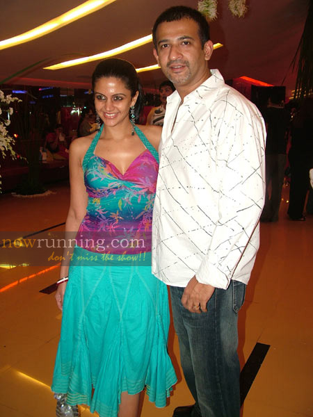 Mandira Bedi with her Husband