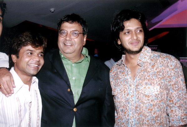 Rajpal Yadav, Subhash Ghai & Ritesh Deshmukh
