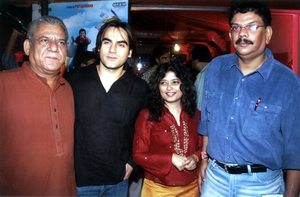 Om Puri, Arbaaz Khan, Priyadarshan