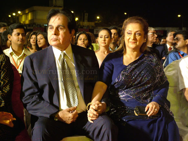 Dilip Kumar with Saira Bano