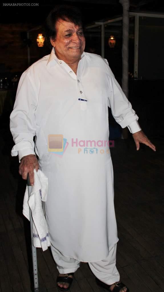 Kader Khan at the launch announcement of 5F Films KARBALA directed by Kailm Sheikh in Mumbai on 13th June 2012