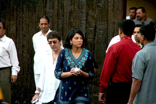 Kumar Gaurav, Priya Dutt at Teji Bachchan's Choutha