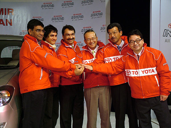Aamir Khan announced as the brand ambassador for Toyota Innova