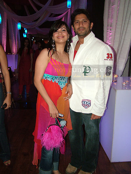 Arshad Warsi and Maria Goretti