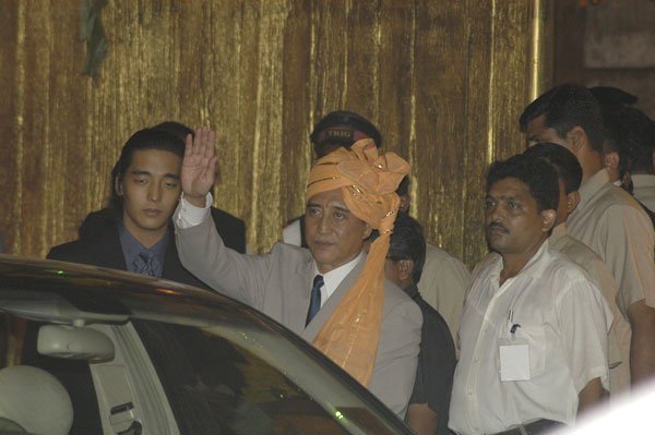 Danny Denzongpa at Aishwarya Abhishek Wedding