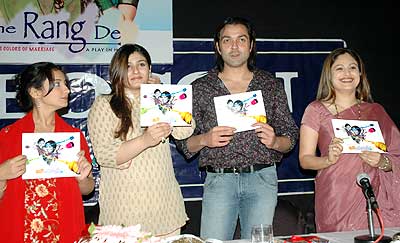 Ayesha Julka,Bobby Deol & Raveena Tandon