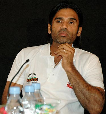 Suniel Shetty at Moto Xtreme