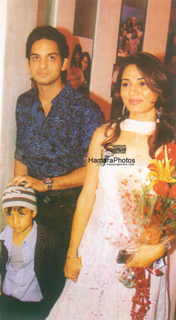 Pooja Ghai Rawal with Vikas