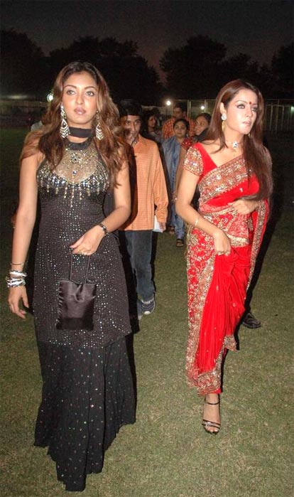 Tanushree Dutta with Celina Jaitley