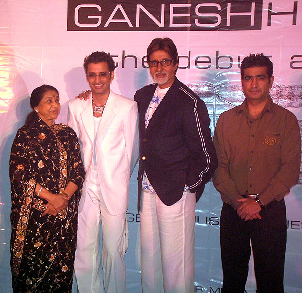 Launch of G album by Amitabh Bachchan and Asha Bhosle