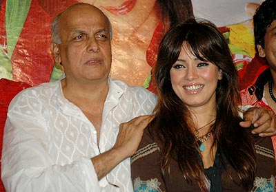 Mahesh Bhat with Mahima Chowdary