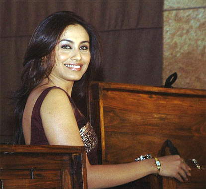Rani Mukherjee at the launch of a new brand of watches for women in Mumbai