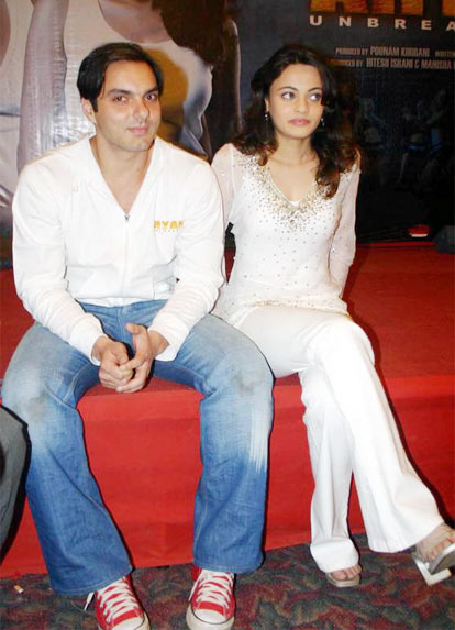 Sohail Khan and Sneha Ulal