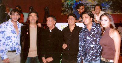 All and Sundry: Karan, Zayed, Reitesh, Diya with Khalid and Vashu at the Audio launch of Silsiilay