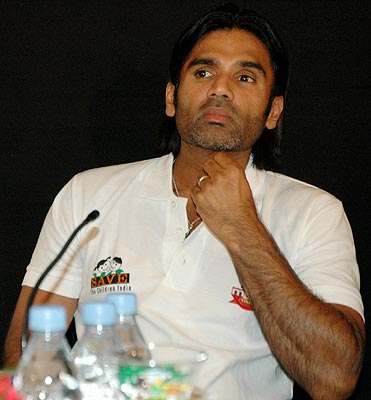 Suniel Shetty at Moto Xtreme