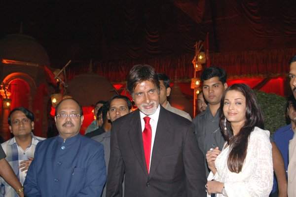 Amar Singh, Amitabh Bachchan & Aishwarya Rai
