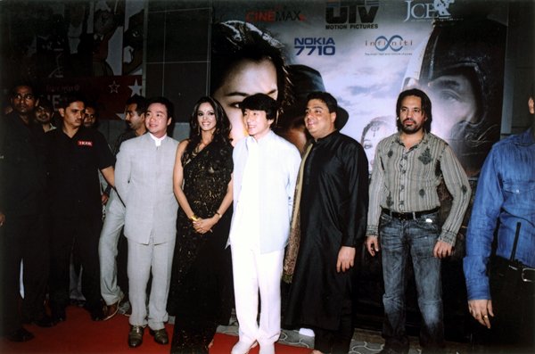 Mallika Sherawat & Jackie Chan in the Premiere of The Myth
