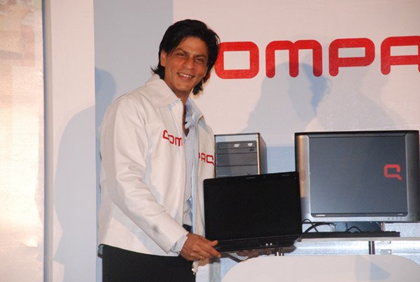 Shahrukh Khan introduces new look of Compaq - 1