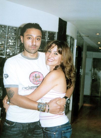 Vikram Chatwal and Perizaad in Launch of Ek Ajnabee