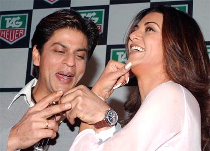 Shahrukh Khan and Sushmita Sen