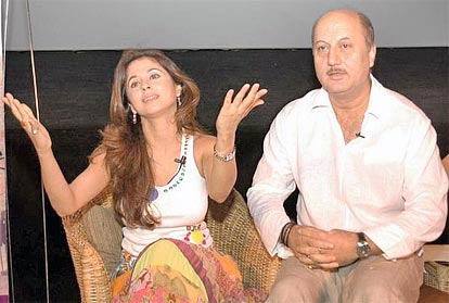 Anupam Kher and Urmila Matondkar