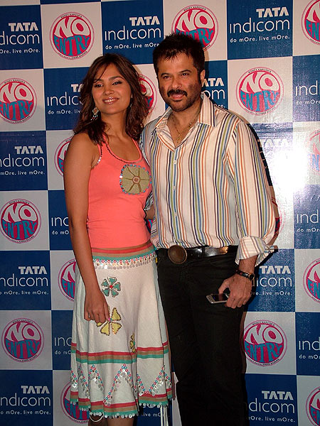Lara Dutta with Anil Kapoor