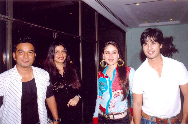 Ahmed Khan, Kareena Kapoor & Sahid Kapoor
