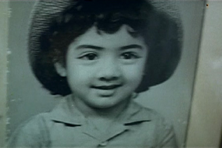 Sreedevi as a baby
