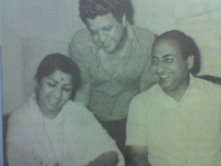 jaikishan with lata rafi