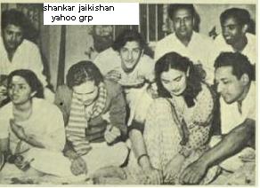 shankar jaikishan with  shammi lata etc