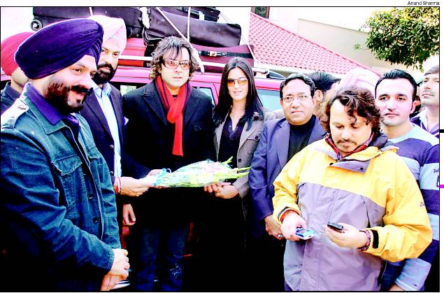 Bobby Deol with Katrina Kaif