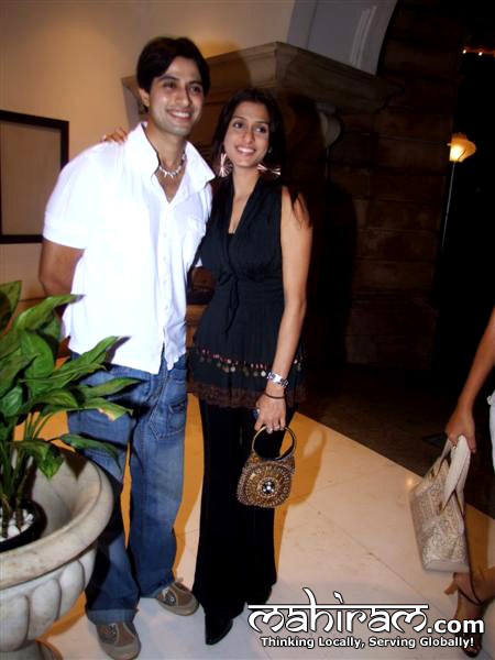 Apurva With His Wife