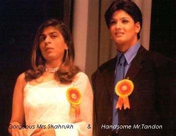 Shah Rukh Khan & Raveena