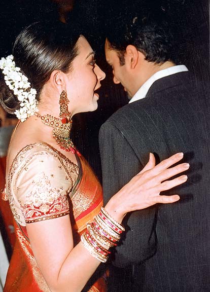 Karishma Kapoor with her husband Sunjay