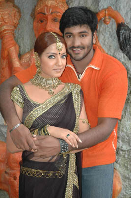 Celina with south actor Surya