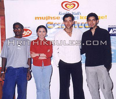 Rani Mukherjee and Hrithik Roshan