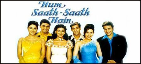 Karishma Kapoor and Tabu, Sonali, Salman, Saif