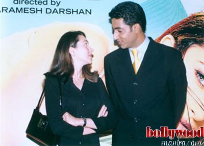 Karishma Kapoor and Abhishek