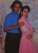 Karishma Kapoor and Rahul Roy