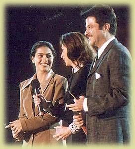 Karishma Kapoor and Kajol, Anil Kapoor