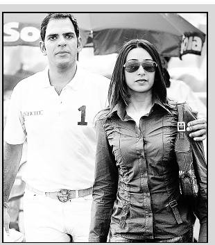 Karishma Kapoor with husband Sanjay