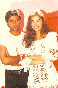 Sunil and Aishwarya