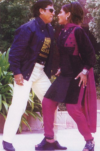 Raveea Tandon & Govinda