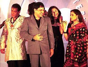 Salman, Govinda, Urmila, Rani