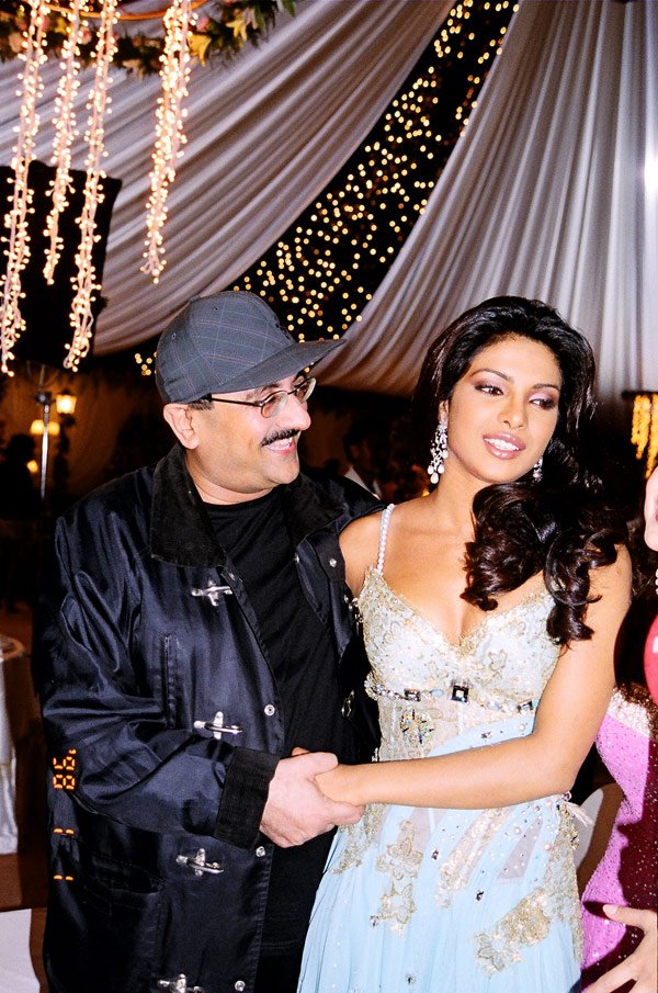Priyanka Chopra with Dharmesh Darshan